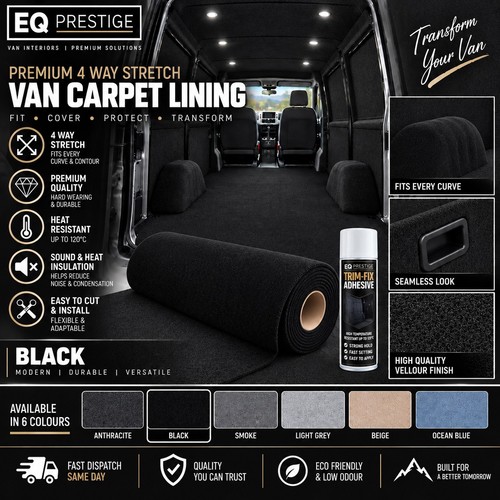 Way stretch black carpet - 4,