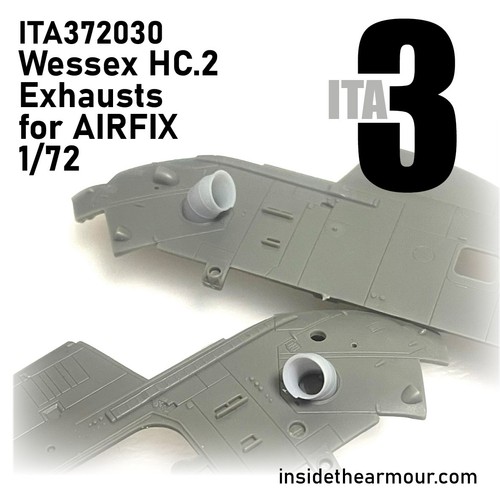 Ita3 exhausts for airfix - ita3,