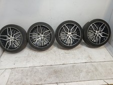 VOLKSWAGEN GOLF ALLOY WHEEL SET FOX ALLOY WHEELS 18X8J WITH TYRES 2254018 FIREMA