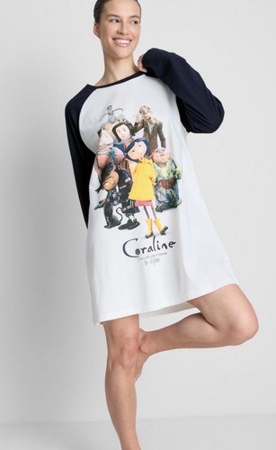 Coraline oversized nightie - oversized,
