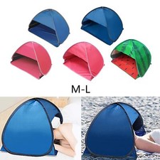 Summer Sun Shelter  Up Beach Shade Tent Canopy Lounger UV Sun Protection
