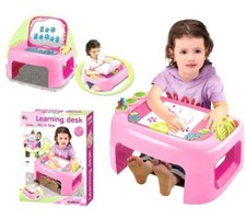 All In 1 Learning Desk Kids White Board Magnetic Letters Educational Toys Gifts