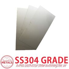 1mm Thick Stainless Steel 304 Sheet Metal Plate Quality UK Stock SS304 Sheet
