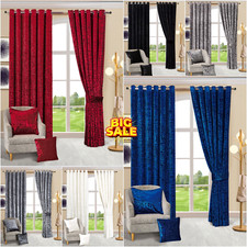 Luxury Crushed Velvet Curtains