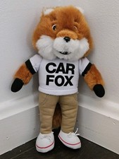 CarFax Plush Car Fox Mascot
