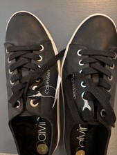 Calvin Klein blavk lace up shoes size 6