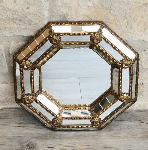 Vintage octagonal venetian - vintage,