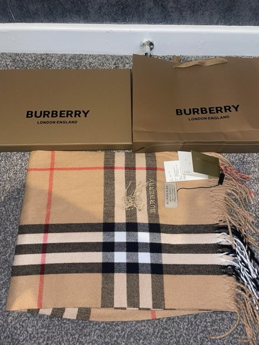 Burberry cashmere scarf - cashmere,