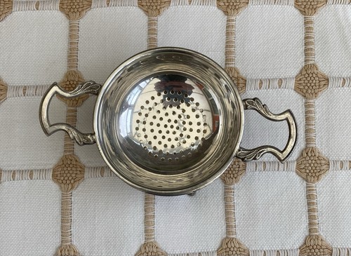 Vintage epns two part tea - two,