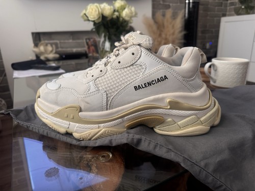 Balenciaga triple white - balenciaga, s