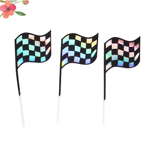 Pcs racing flag - flag, cake