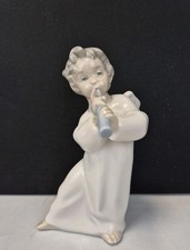 Lladro Angel with Flute