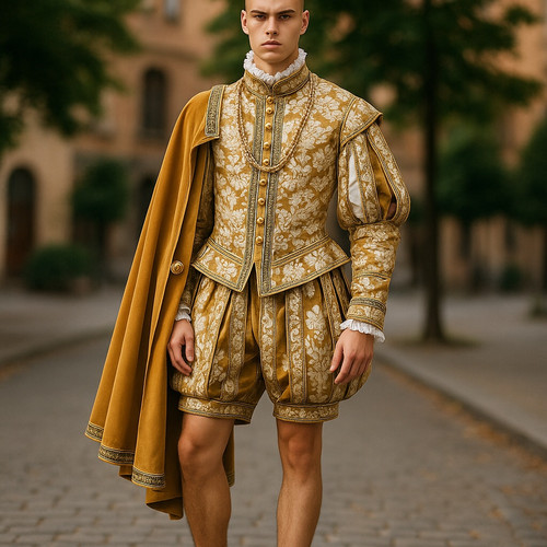 Elizabethan mens suit medieval - elizabethan,