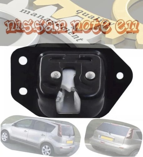 Nissan note tailgate - nissan, lock