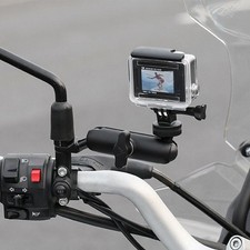 Motorcycle Handlebar / Mirror Bar Bracket Mount Holder For Gopro Hero 11 10 U3Z4