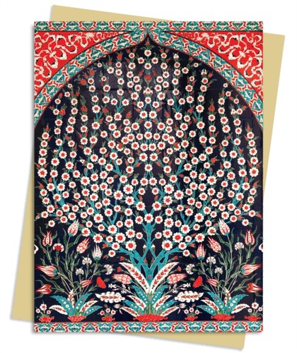 Turkish wall tiles greeting - turkish,