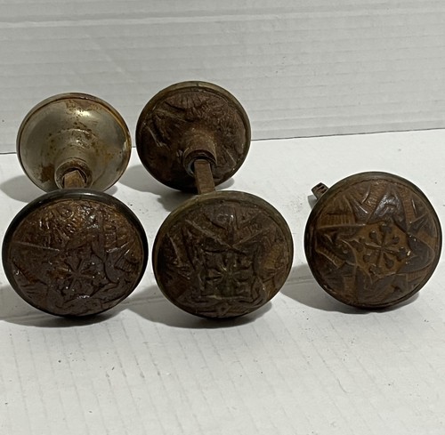 Antique victorian door - door, knob