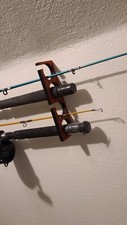 Fishing rod storage rack - rod,