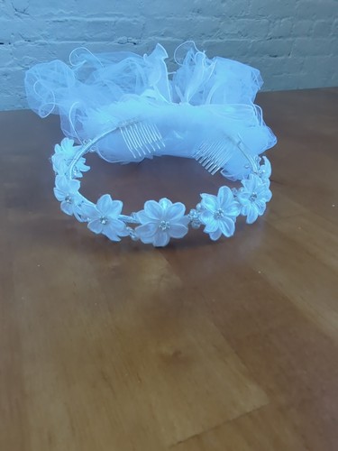 Communion tiara viel - communion, tiara/viel