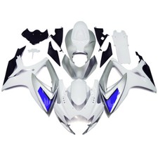 White Silver Blue Black