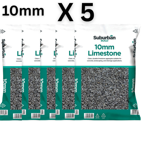 10mm limestone chippings - limestone,