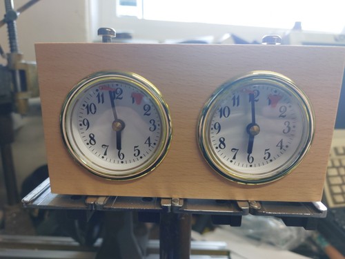 Wooden chess clock - clock, no
