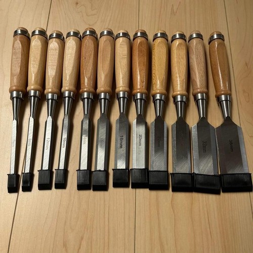 Wood chisel set - wood,