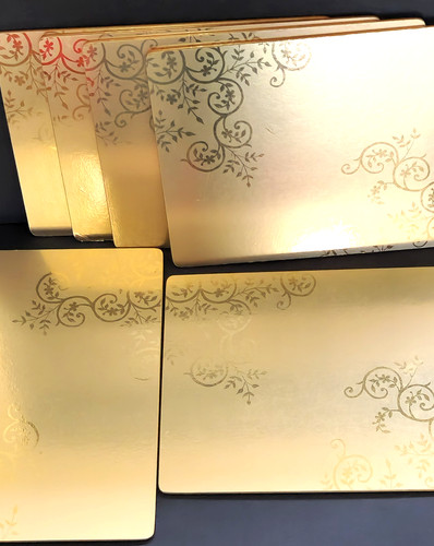 Vintage gold floral scroll - vintage,