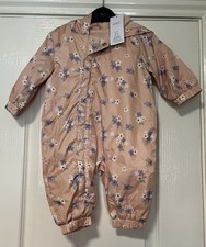 Bnwt M&S Girls Puddlesuit Age