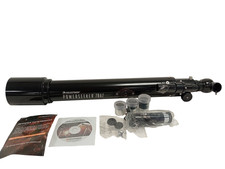 Celestron PowerSeeker 70AZ Refractor Telescope Bundle With Accessories Preowned
