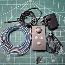 iRig Stomp Box IK Guitar Music Interface Compatible with iPad, iPhone, Mac, Bass