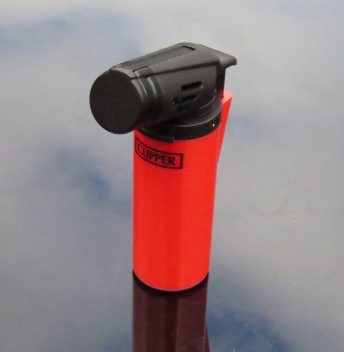Clipper windproof blue - blue, flame
