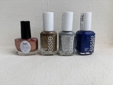 4 X Metallic Nail Varnish Polish Essie And Ciate