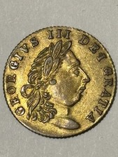 Antique George 3rd gaming token spade guinea 1768 brass jeton Good Old Days