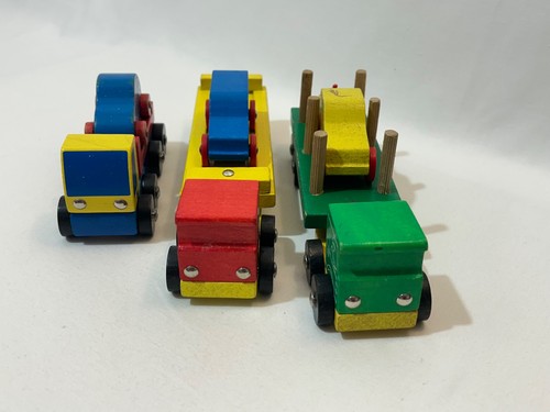 Wooden elc large trucks - wooden,