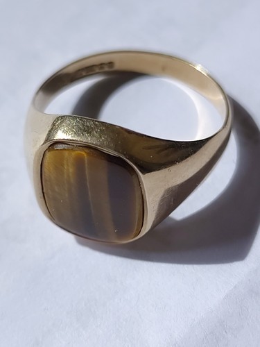 Vintage mens tigers eye - vintage,