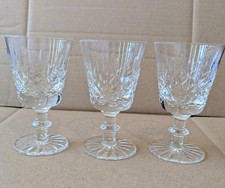 Vintage Set of 3 Cut Crystal