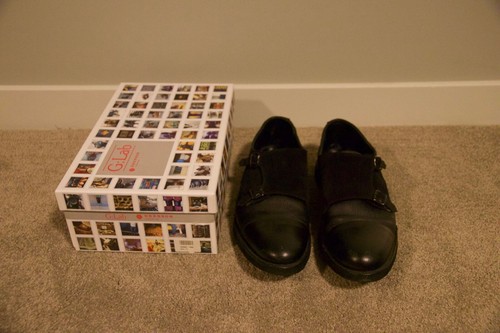 Grenson lab black leather - black,