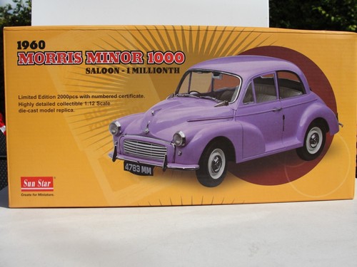 Sun star diecast 1960 morris - sun,