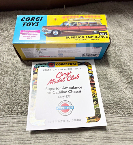 Corgi toys model club 437 - corgi,