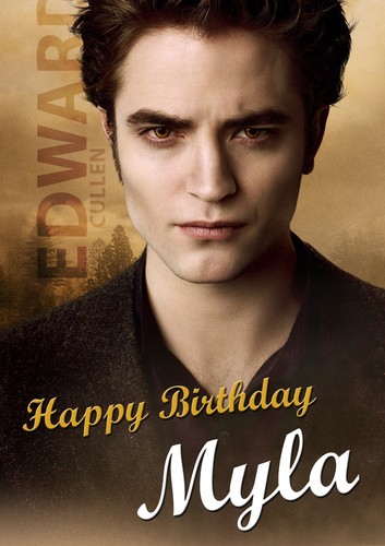 Personalised edward cullen - personalised,