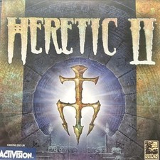 HERETIC II 2 Video Game PC CD ROM Windows 95 98 Vintage VGC LOOK!!