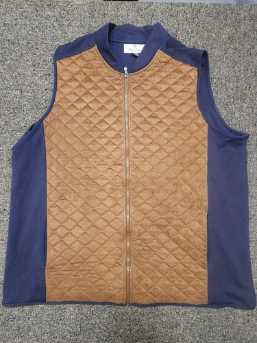 Oak hill men 3xlt quilted - oak,