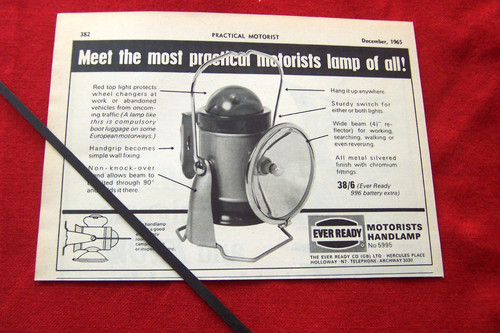 Ever ready motorist handlamp - ready,