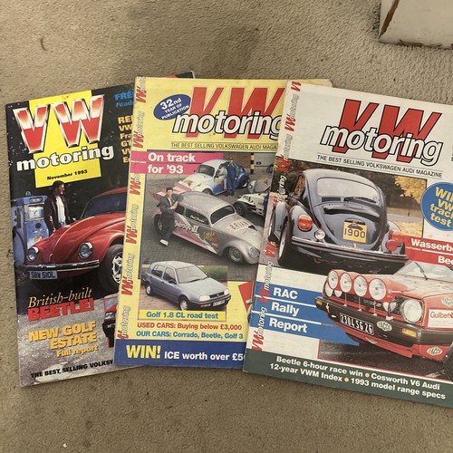 Motoring magazine 1993 - vw,