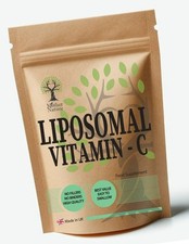 Liposomal Vitamin C Capsules 1000mg per Serving High Strength Clean Vitamin C