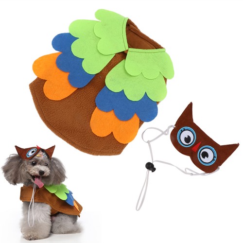 Owl pet costume - pet, costume: