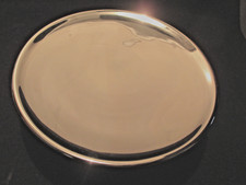 VINTAGE~~~8" MERCURY GLASS OIL LAMP REFLECTOR