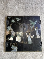 Vintage Chinese Black Lacquer