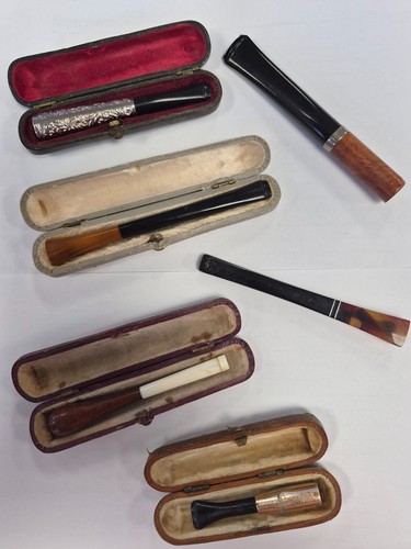 Amber baklite cheroot - amber,
